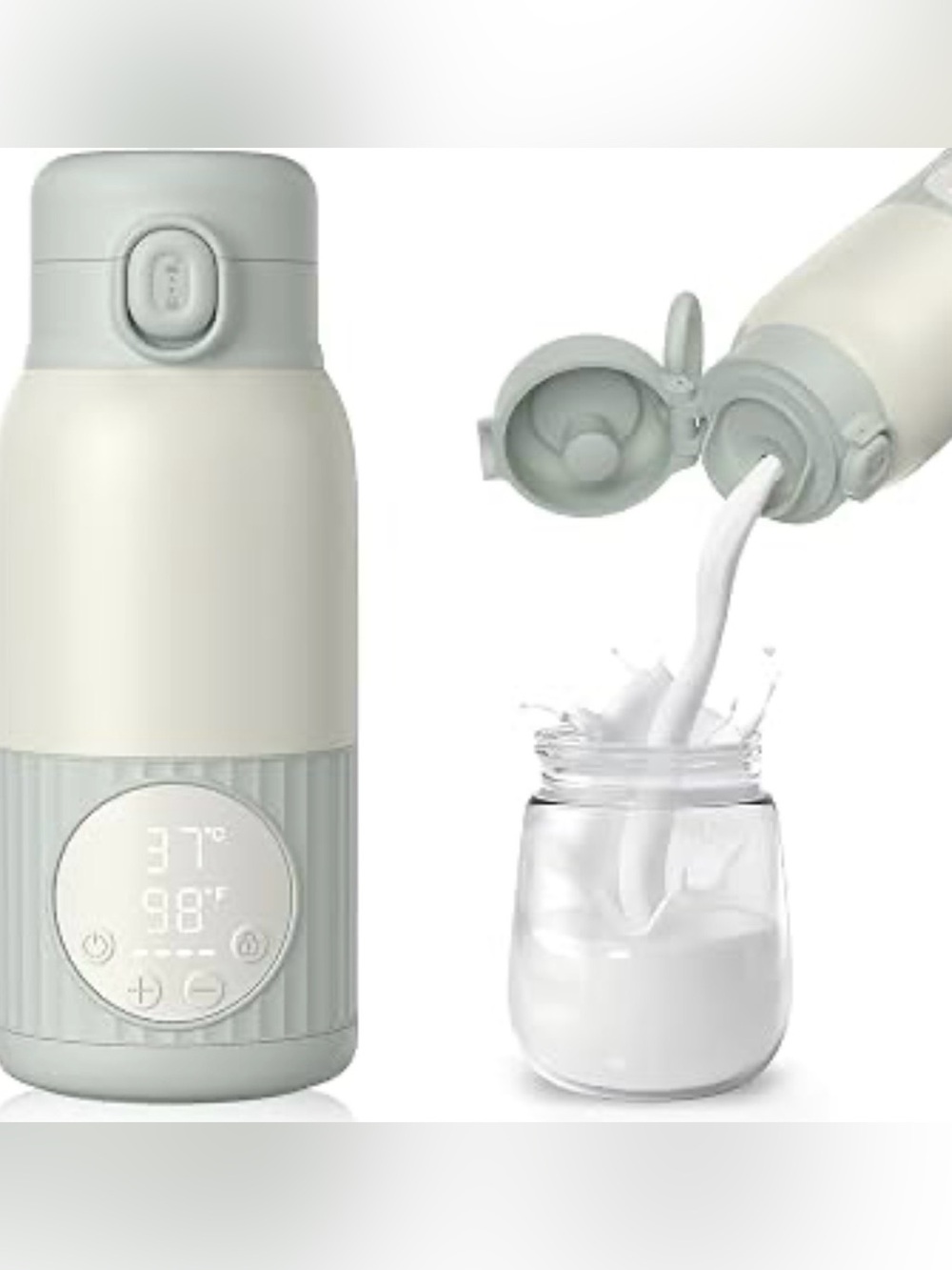 UKEXE Bottle Warmer - 13 oz - Soft Sage - NWT